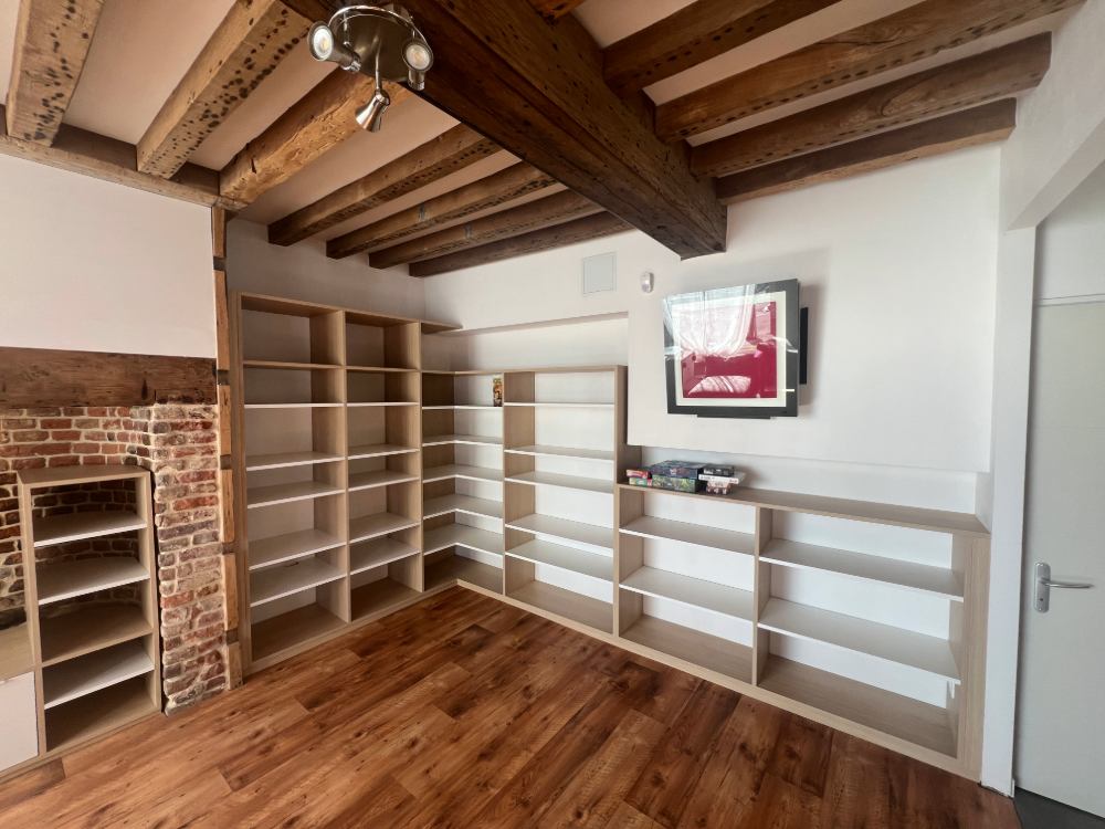 Étagères sur mesure Lille